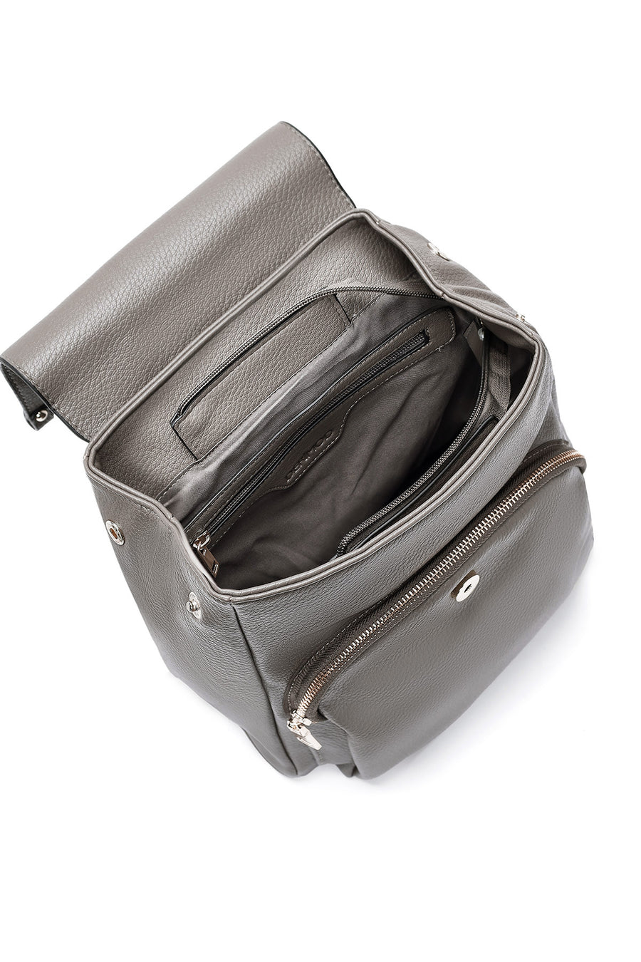 Women's Gray Casual Backpack