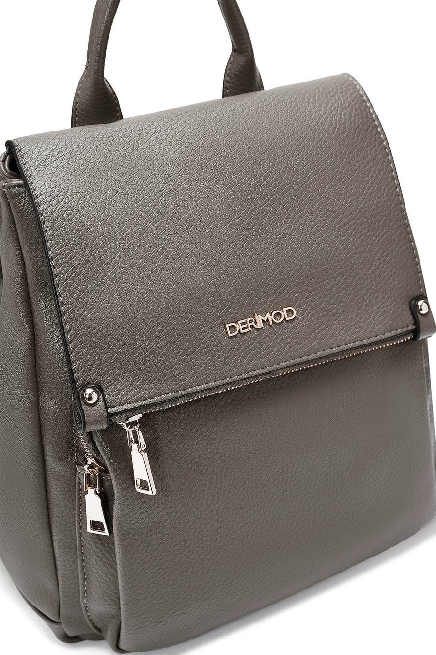 Women's Gray Casual Backpack