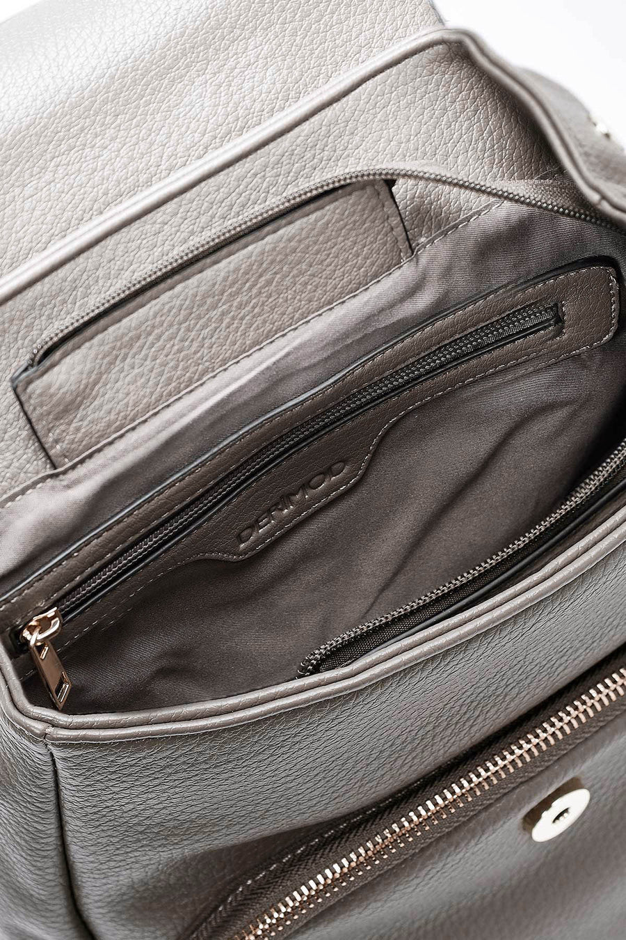 Women's Gray Casual Backpack