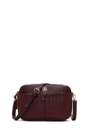 Women's Burgundy Long Strap Crossbody Bag | Derimod