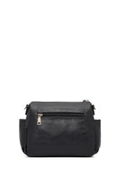 Women's Black Long Strap Crossbody Bag | Derimod