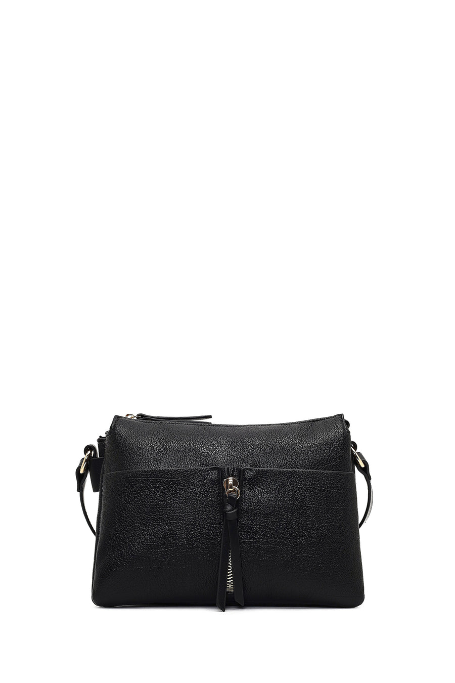 Women's Black Long Strap Crossbody Bag