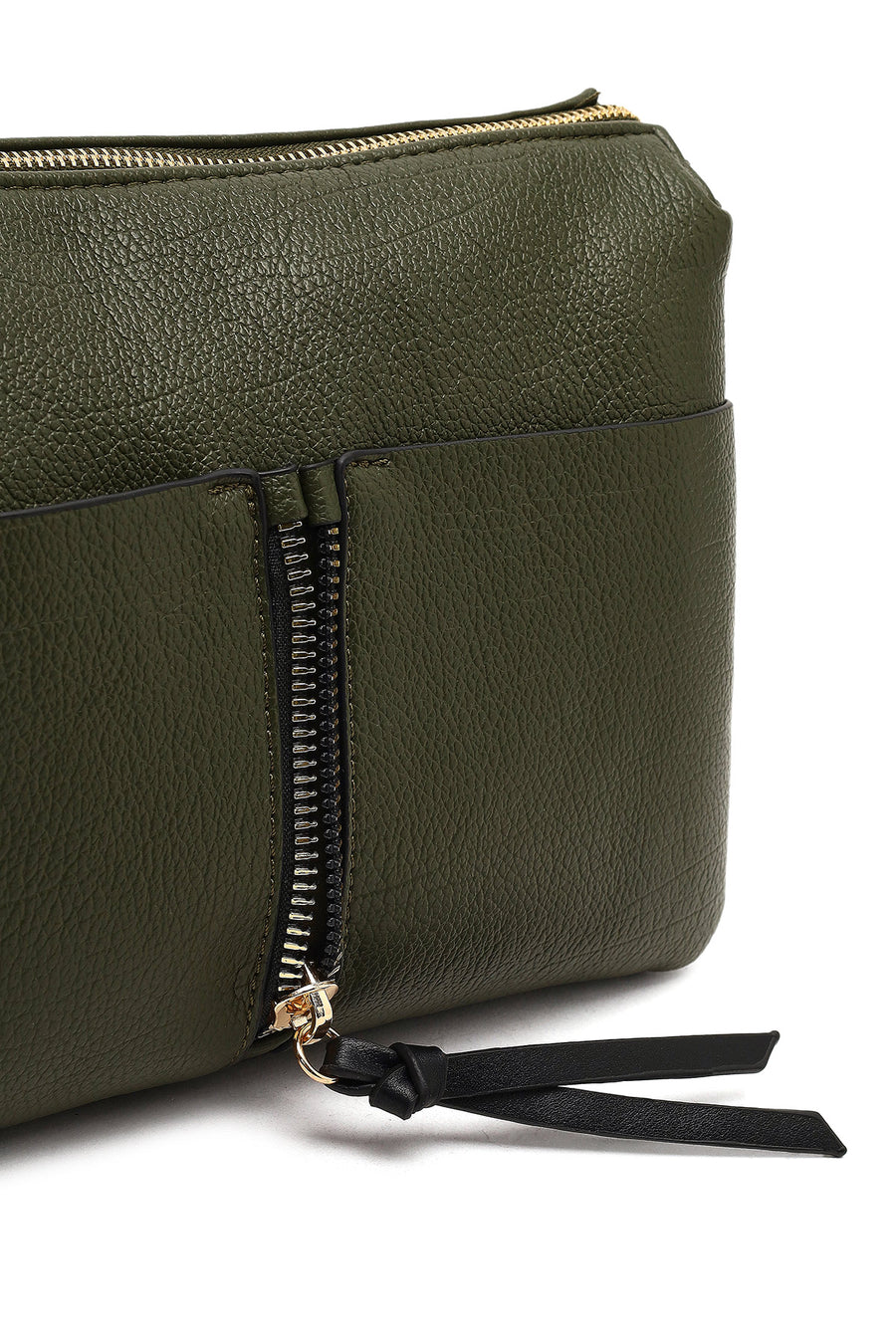 Women's Green Long Strap Crossbody Bag