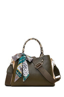 Women's Green Long Strapped Accessorized Shoulder Bag | Derimod