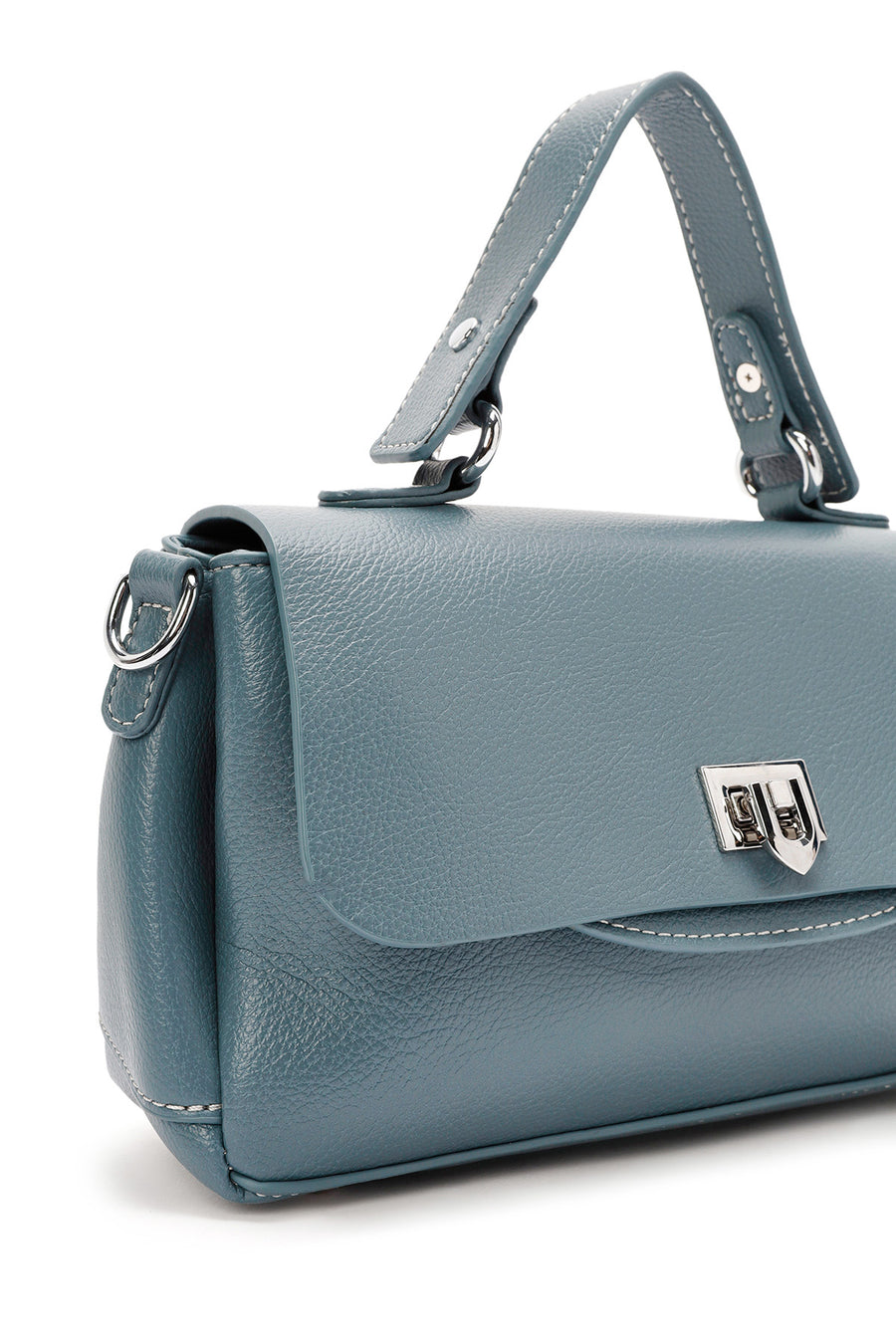 Women's Blue Long Strap Casual Sleeve Bag