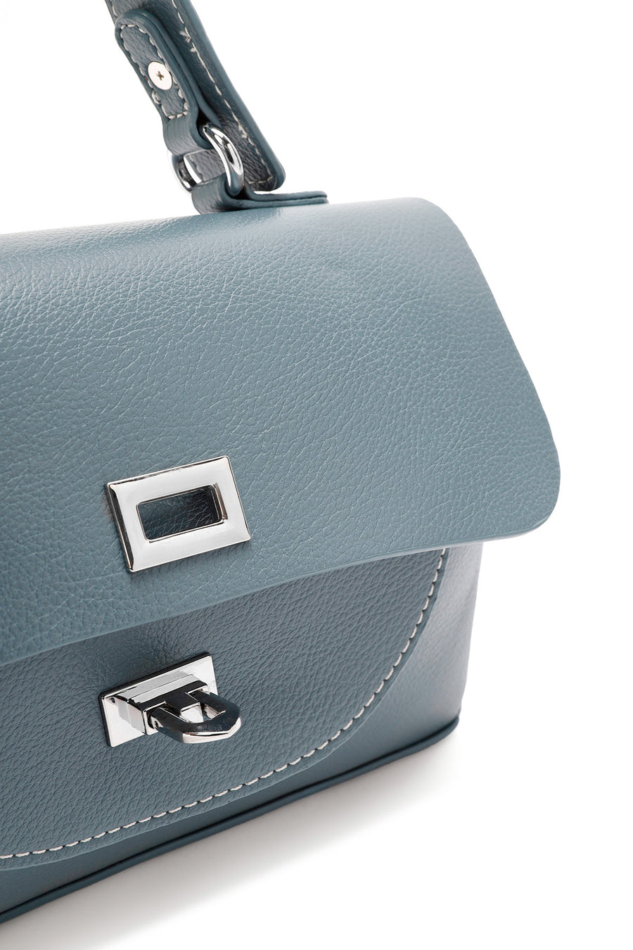 Women's Blue Long Strap Casual Sleeve Bag