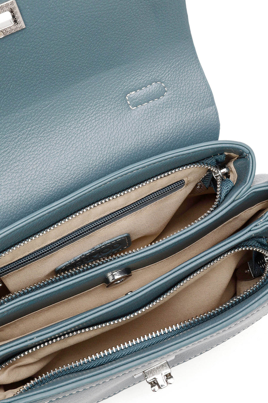 Women's Blue Long Strap Casual Sleeve Bag