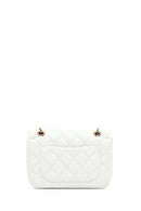 Woman White Long Strap Quilted Shoulder Bag | Derimod