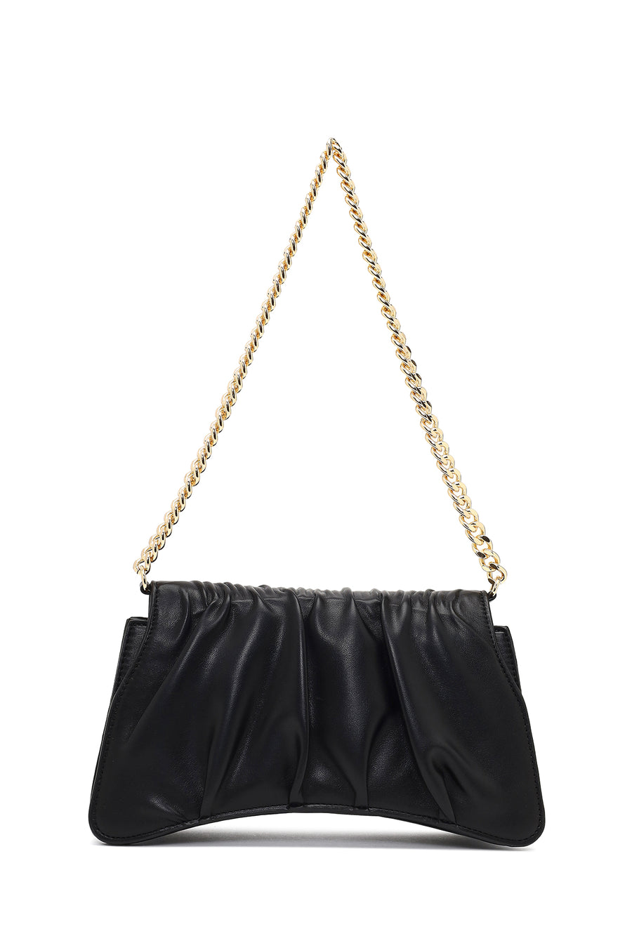 Women's Black Chain Strap Classic Shoulder Bag