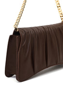 Women's Brown Chain Strap Classic Shoulder Bag | Derimod