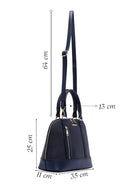 Woman Navy Blue Long Strap Classic Shoulder Bag | Derimod