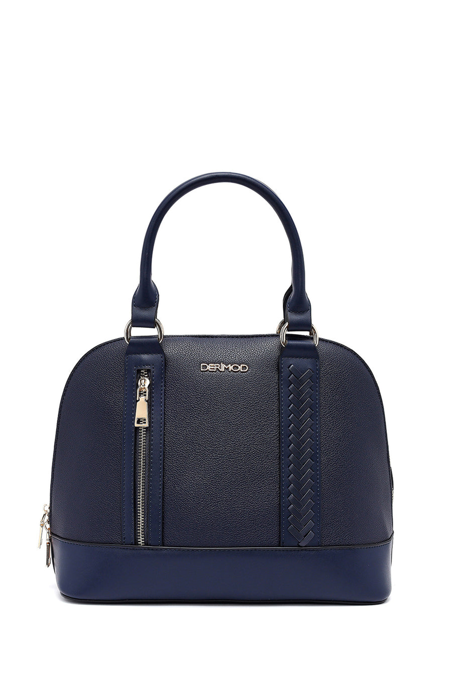 Woman Navy Blue Long Strap Classic Shoulder Bag