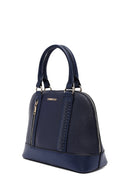 Woman Navy Blue Long Strap Classic Shoulder Bag | Derimod