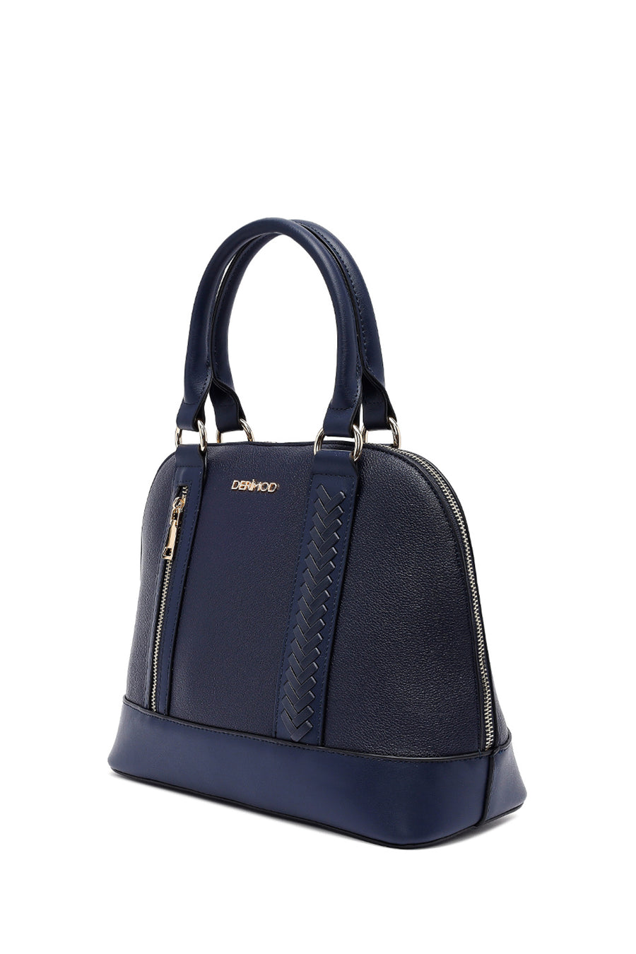 Woman Navy Blue Long Strap Classic Shoulder Bag