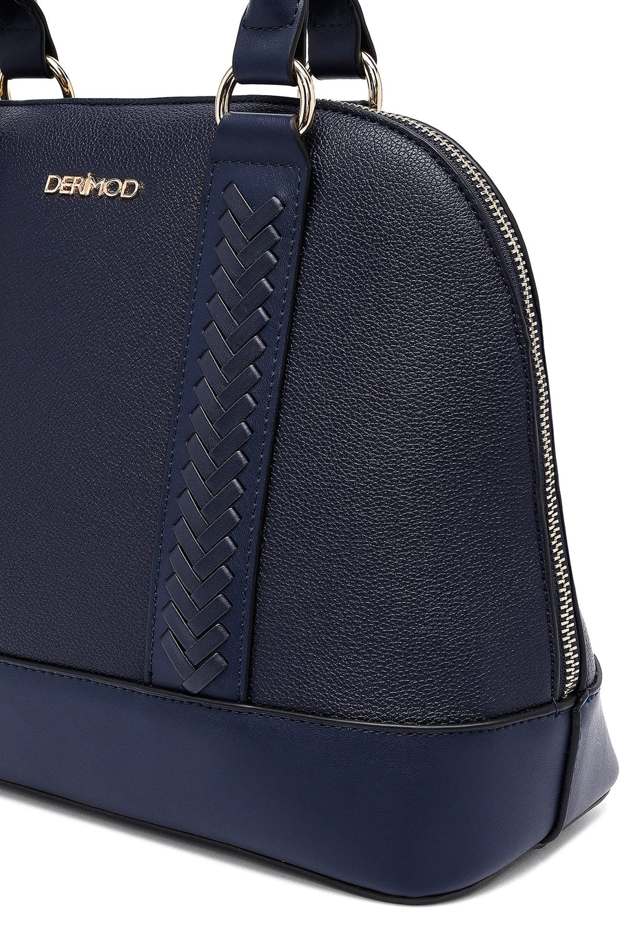 Woman Navy Blue Long Strap Classic Shoulder Bag