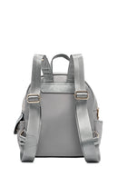 Woman Gray Fabric Backpack | Derimod