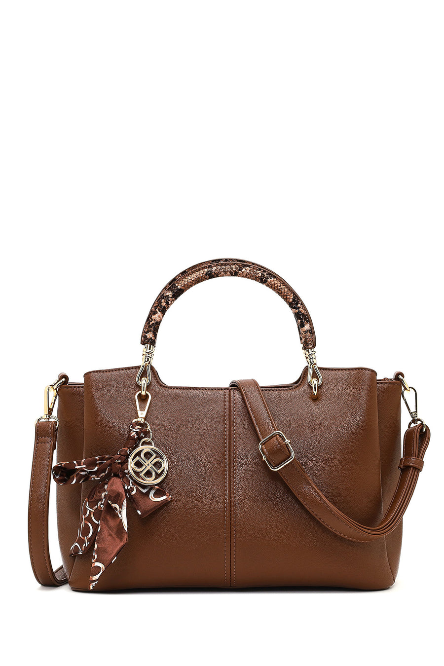 Women's Brown Long Strap Accessorized Shoulder Bag 25ABD281518 | Derimod