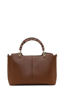 Women's Brown Long Strap Accessorized Shoulder Bag | Derimod
