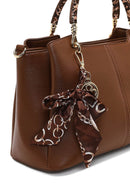Women's Brown Long Strap Accessorized Shoulder Bag | Derimod