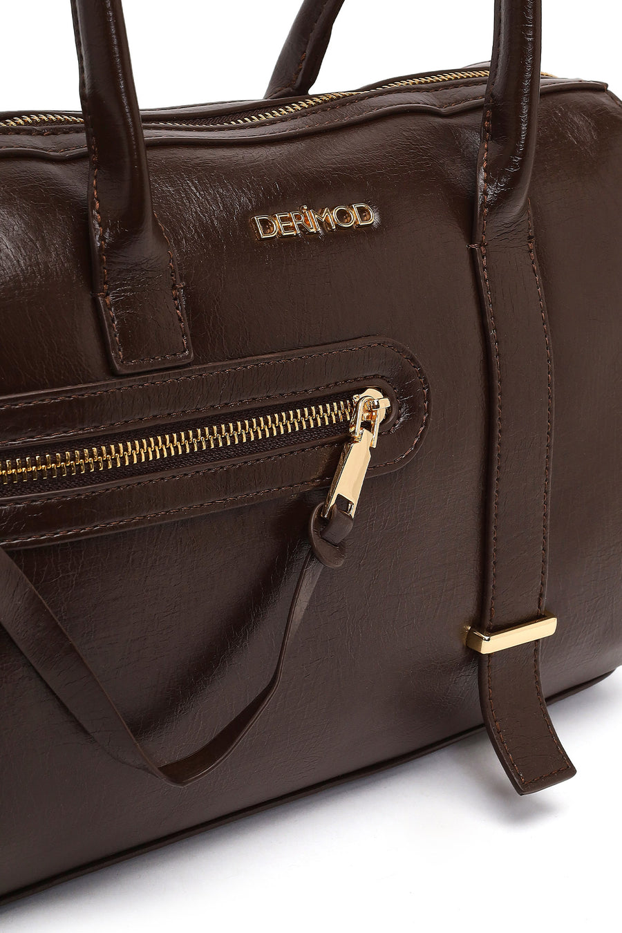 Women's Brown Long Strap Shoulder Bag