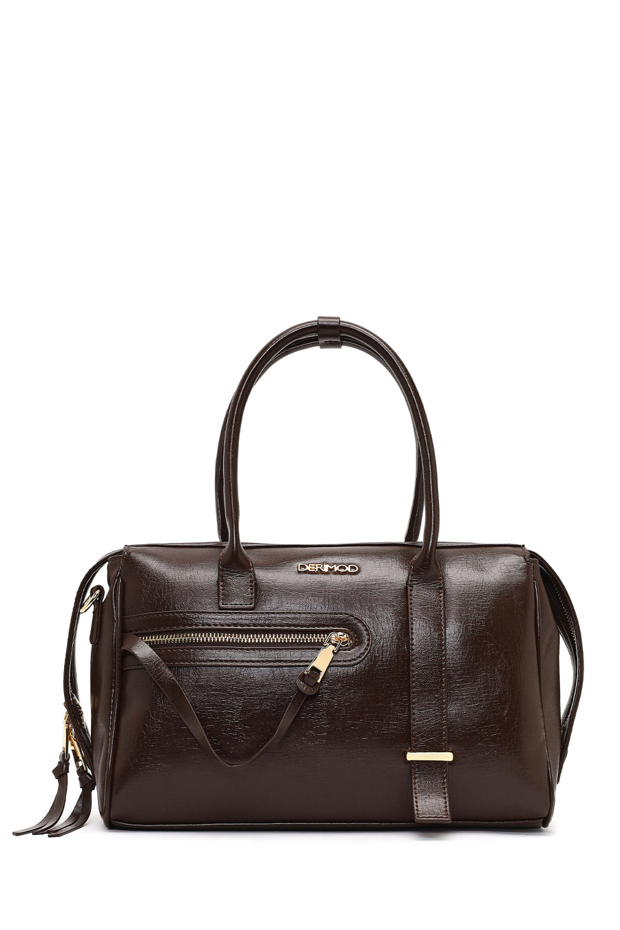 Women's Brown Long Strap Shoulder Bag