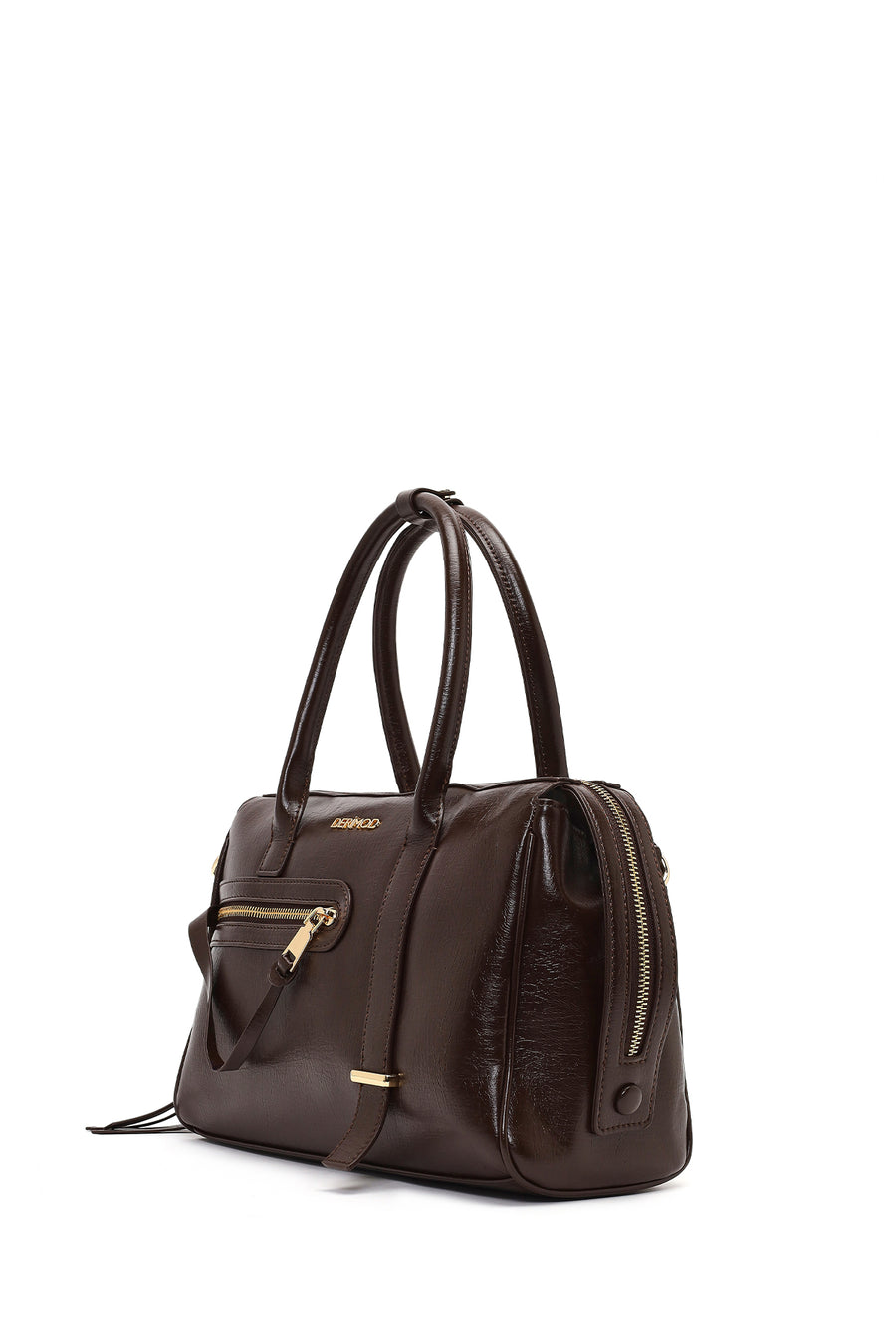 Women's Brown Long Strap Shoulder Bag