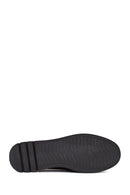 Woman Black Buckle Detail Leather Comfort Loafer | Derimod