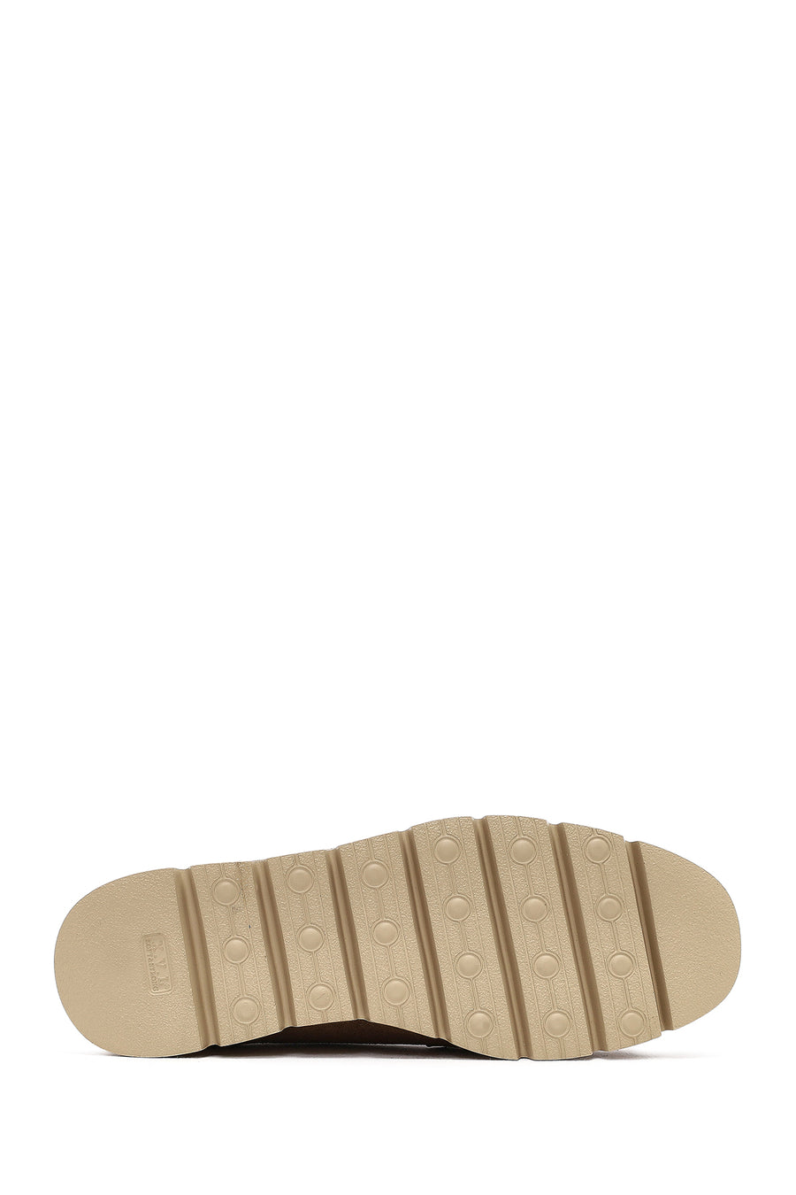 Kadın Vizon Kalın Tabanlı Süet Deri Comfort Loafer