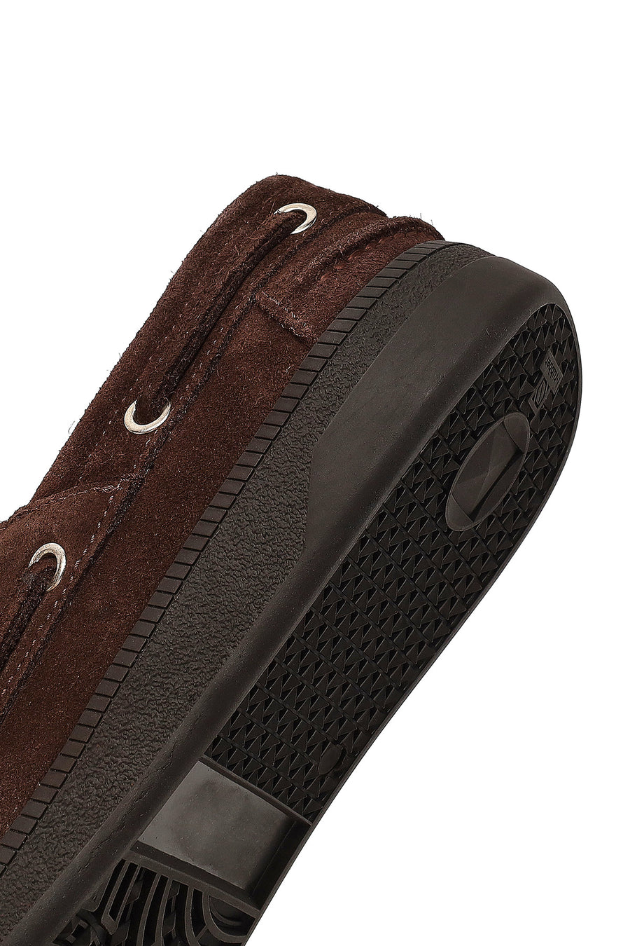 Women's Brown Lace-Up Suede Leather Casual Shoes