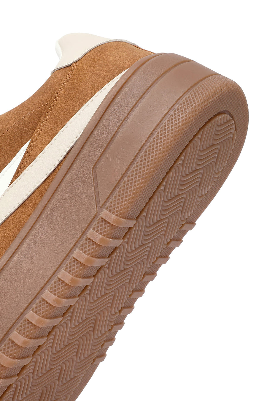 Kadın Camel Bağcıklı Kalın Tabanlı Sneaker