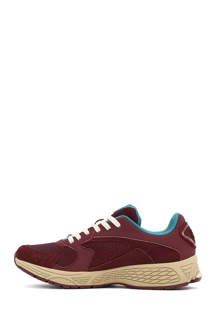 Derimod Studio Kadın Bordo Bağcıklı Kalın Tabanlı Sneaker