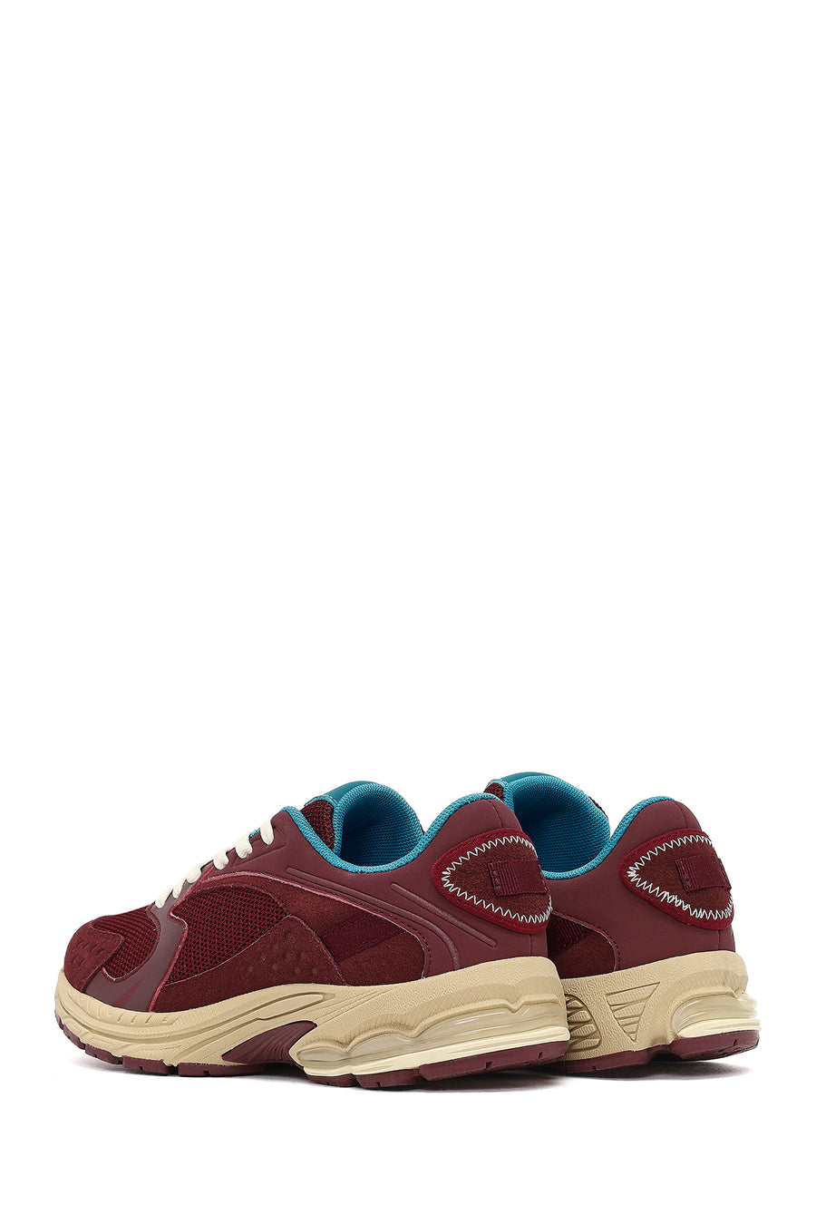 Derimod Studio Kadın Bordo Bağcıklı Kalın Tabanlı Sneaker