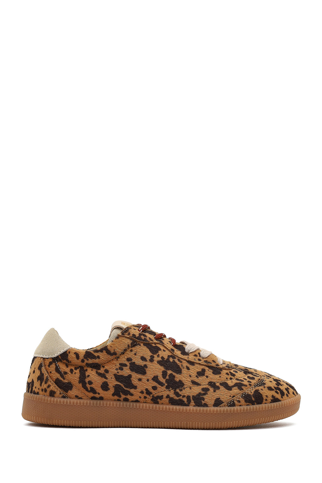 Derimod Studio Kadın Leopar Bağcıklı Desenli Sneaker