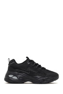 Kadın Siyah Bağcıklı Kalın Tabanlı Sneaker | Derimod