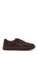 Women's Brown Lace-up Leather Comfort Shoe | Derimod