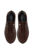 Women's Brown Lace-up Leather Comfort Shoe | Derimod