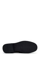 Woman Black Patent Leather Leather Masculine Loafer | Derimod