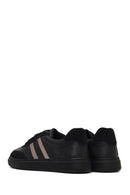 Women's Black Lace-Up Thick-Soled Sneaker | Derimod