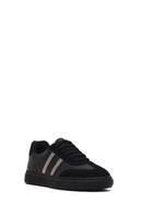 Women's Black Lace-Up Thick-Soled Sneaker | Derimod