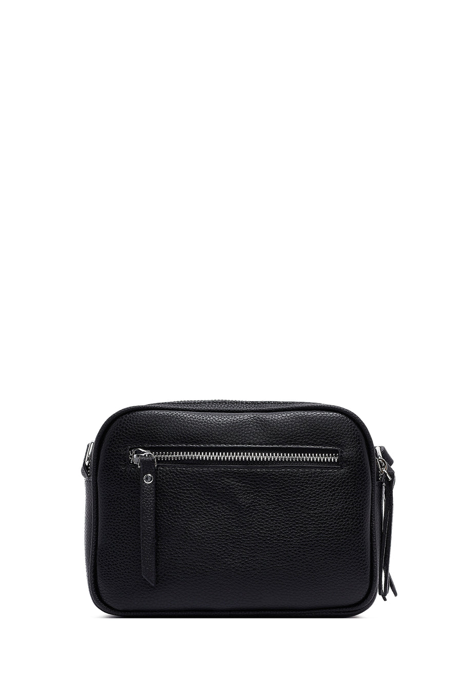 Women's Black Long Strap Crossbody Bag