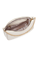 Women's Cream Long Strap Quilted Crossbody Bag | Derimod