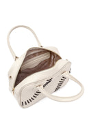 Women's Cream Long Strap Classic Handbag | Derimod