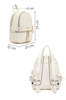 Women's Cream Backpack | Derimod