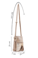 Women's Beige Long Strap Accessory Crossbody Bag | Derimod
