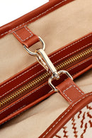 Kastamonu Stone Print Women's Tan Patterned Shoulder Bag | Derimod
