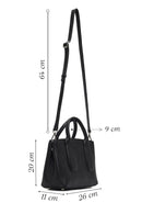 Women's Black Long Strap Classic Leather Shoulder Bag | Derimod