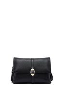 Woman Black Long Strap Leather Crossbody Bag | Derimod