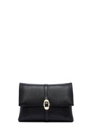 Woman Black Long Strap Leather Crossbody Bag | Derimod