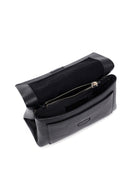 Woman Black Long Strap Leather Crossbody Bag | Derimod