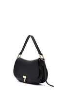 Woman Black Long Strap Leather Shoulder bag | Derimod